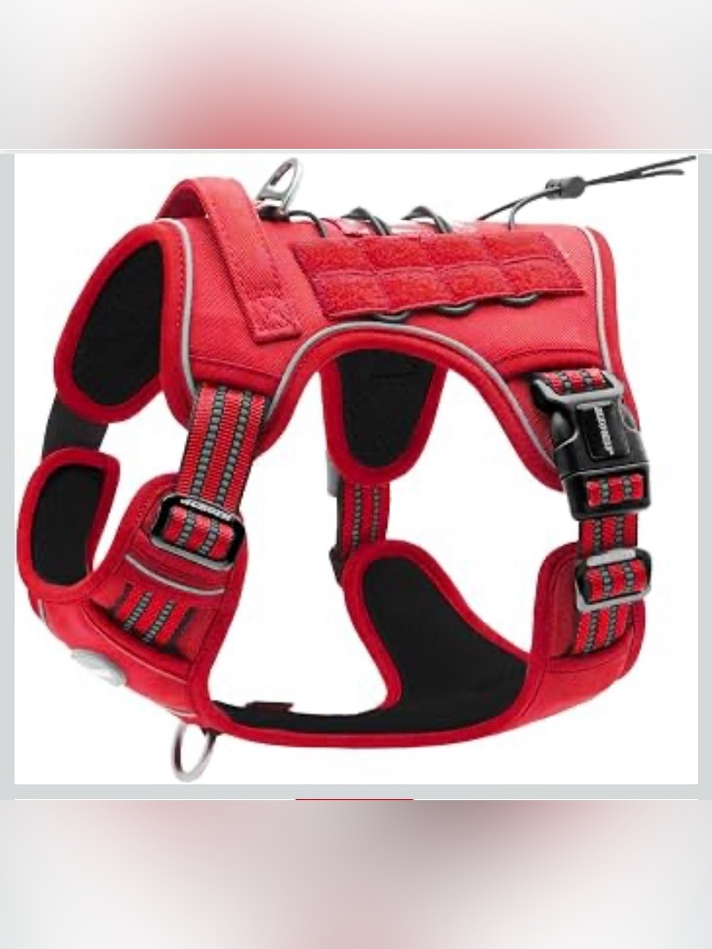 Tactical Dog Harness Medium Sized Dog No Pull Adjustable Dog Vest. 528/DB-1:v